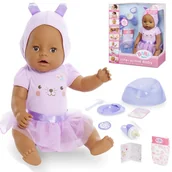 Lalki dla dziewczynek - INTERAKTYWNA LALKA BABY BORN - 9 ELEMENTÓW i 9 FUNKCJI - NIE WYMAGA BATERII - miniaturka - grafika 1
