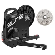 Trenażery rowerowe - Trenażer rowerowy ELITE Suito-T + Kaseta rowerowa SHIMANO 10-rzędowa CS-M4100 - miniaturka - grafika 1