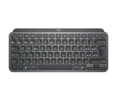 Klawiatury - Logitech MX Keys Mini klawiatura Biuro RF Wireless + Bluetooth QWERTY Hiszpański Grafitowy - miniaturka - grafika 1