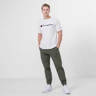 Spodnie sportowe męskie - Męskie spodnie dresowe CHAMPION ELASTIC CUFF - miniaturka - grafika 1