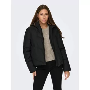 JdY Damska kurtka pikowana JDYARNHEM Water REP Short Puffa OTW NOOS, czarna, S, czarny, S - Kurtki damskie - miniaturka - grafika 1