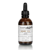Kosmetyki i akcesoria do pielęgnacji brody - MAN42 Beard Oil, olejek do brody, 50ml - miniaturka - grafika 1