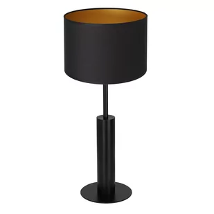 Luminex Table lamps 3678 Lampa stołowa lampka 1x60W E27 czarny/złoty - Lampy stojące - miniaturka - grafika 1