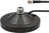 Wzmacniacze sygnału wifi - Magnetyczna podstawa Qoltec z kablem 2 m Czarna (5901878570310) - miniaturka - grafika 1