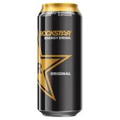 Produkty energetyczne i izotoniki - Rockstar - Napój energetyczny z guaraną i żeń szeniem - miniaturka - grafika 1