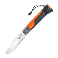 Noże - Opinel - Nóż N°8 Outdoor - Inox - Pomarańczowy - 001577 - miniaturka - grafika 1