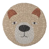 Obrusy i serwetki - Dziecięca mata stołowa z trawy morskiej ø 38 cm Malla − Bloomingville Mini - miniaturka - grafika 1