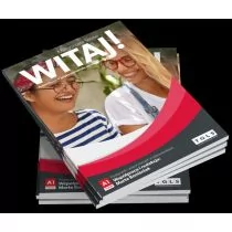 Witaj! Komunikacja w języku polskim dla obcokrajowców. Poziom A1. Podręcznik i zeszyt ćwiczeń z odpowiedziami. Wyd 23 - Książki obcojęzyczne do nauki języków - miniaturka - grafika 1