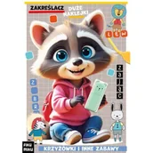 Książki edukacyjne - Krzyżówki i inne zabawy. Seria z markerkiem - miniaturka - grafika 1