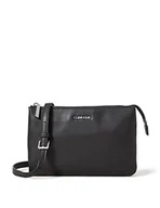 Torebki damskie - Calvin Klein Damskie CK Must EW DBL Compartment XBODY Crossovers, czarne, jeden rozmiar, Czarny, Rozmiar Uniwersalny - miniaturka - grafika 1