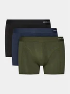 Majtki męskie - Jack&Jones Komplet 3 par bokserek Basic 12198852 Kolorowy - miniaturka - grafika 1