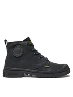 Trampki męskie - Palladium Trampki Pampa Sp20 Hi Wax 74388-008-M Czarny - miniaturka - grafika 1