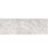 Płytki ceramiczne - Bianca NEXT GREY HEXAGON RETT. 25x75 - miniaturka - grafika 1