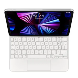 Apple MJQJ3S/A klawiatura do urządzeń mobilnych QWERTY Szwecki Biały - Etui do tabletów - miniaturka - grafika 1