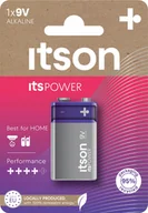 Baterie i akcesoria - itson itsPOWER battery Alkaline 6LR61IPO/1CP 9V - miniaturka - grafika 1