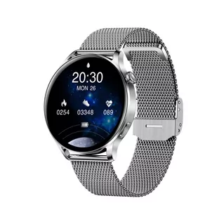 Garett Lady Elegance RT Srebrny-stalowy - Smartwatch - miniaturka - grafika 1