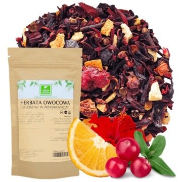 Herbata Owocowa Sypana liściasta 50g goździki pomarańcze mix smaków