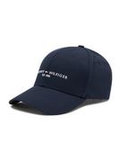 Tommy Hilfiger Czapka z daszkiem Th Established Cap AM0AM07352 Granatowy