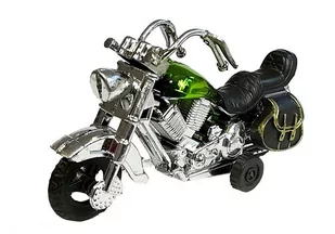 Zestaw Motocykli z Naciągiem 4 sztuki - Samochody i pojazdy dla dzieci - miniaturka - grafika 2