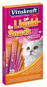 Suplementy i witaminy dla kotów - Vitakraft Cat Liquid Snack przysmak dla kota smak kurczak tauryna 6szt - miniaturka - grafika 1