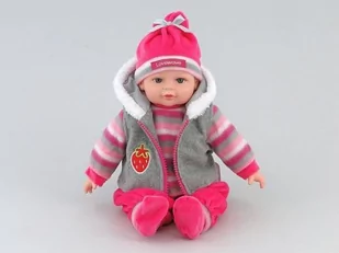 Lalka z dźwiękiem 35cm - Lalki dla dziewczynek - miniaturka - grafika 1