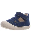 Buciki dla niemowląt - Naturino Skórzane półsandały "Bede" w kolorze granatowym - miniaturka - grafika 1