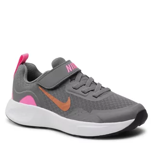 Buty sportowe damskie - Nike Buty Wearallday (Ps) CJ3817 006 Smoke Grey/Metallic Copper - grafika 1