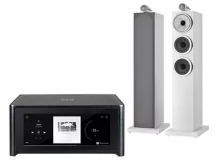NAD M10 v2 (czarny) + 703 S3 (biały) - Zestawy stereo - miniaturka - grafika 1