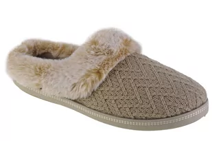 Skechers Cozy Campfire - Home Essential 167225-Nat, Damskie, Kapcie, Beżowy - Kapcie męskie - miniaturka - grafika 1