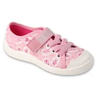 Buty dla dziewczynek - Befado obuwie dziecięce 351X037 różowe - miniaturka - grafika 1