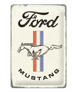 Nostalgic Art 22343 Tablica metalowa Ford Mustang 20x30cm - Tablice i flipcharty - miniaturka - grafika 1