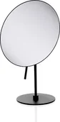 Lusterka do makijażu - Lusterko kosmetyczne powiększające x5 Decor Walther czarny mat obrotowe - miniaturka - grafika 1