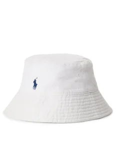 Polo Ralph Lauren Kapelusz 455938465001 Biały - Czapki męskie - miniaturka - grafika 1