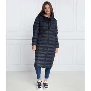 Tommy Hilfiger Kurtka MW PADDED GLOBAL STRIPE MAXI | Slim Fit - Kurtki damskie - miniaturka - grafika 1