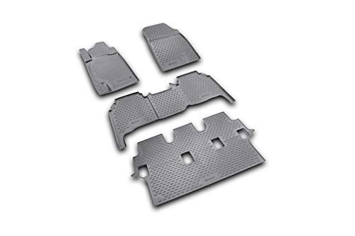 Element Antypoślizgowa gumowa mata podłogowa 3D do Toyota Land Cruiser 0 11/07-12