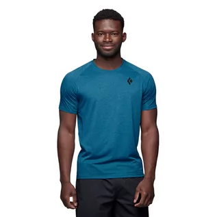 Koszulki męskie - Męska koszulka Black Diamond Lightwire Tech T-shirt astral blue - grafika 1