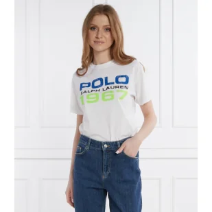 POLO RALPH LAUREN T-shirt - Koszulki i topy damskie - miniaturka - grafika 1