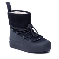 Buty dla dziewczynek - Śniegowce Tretorn Aspa Hybrid Jr 800423 Czarny - miniaturka - grafika 1