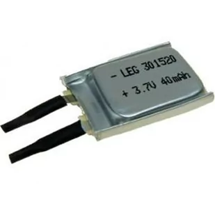Alumulator LP301520 40mAh Li-Polymer 3.7V - Baterie i akcesoria - miniaturka - grafika 1