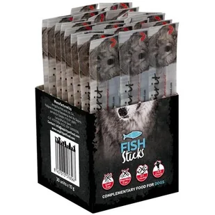 Alpha Spirit Paluszek pojedynczy ryba pies 30 szt. opakowanie zbiorcze - Przysmaki dla psów - miniaturka - grafika 1