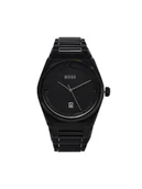 Zegarki męskie - Boss Zegarek Steer 1513994 Czarny - miniaturka - grafika 1