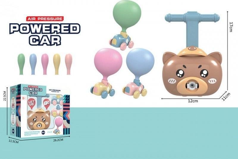 Madej Miś samochód pojazd na balony wyrzutnia na powietrze