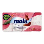 Papier toaletowy - Metsa Tissue Papier toaletowy Mola Elegance Kwiat Wiśni (8 rolek) - miniaturka - grafika 1