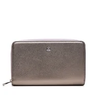 Portfele - Duży Portfel Damski TOUS 2001689855 Srebrny - miniaturka - grafika 1