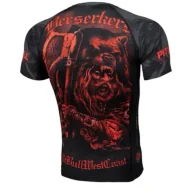 Kimona, stroje i obuwie - Pit Bull Rashguard Krótki Rękaw Shortsleeve Berserker Valhalla - miniaturka - grafika 1