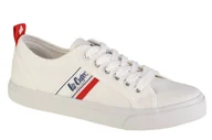 Trampki damskie - Lee Cooper LCW-22-31-0830L damskie trampki białe - miniaturka - grafika 1