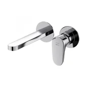 Baterie umywalkowe - Cersanit Inverto bateria umywalkowa podtynkowa chrom uchwyty 2 Design in 1 chrom i czarny S951-302 S951-302 - miniaturka - grafika 1