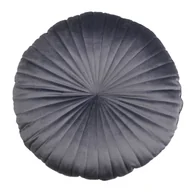 Poduszki dekoracyjne - Poduszka VICKY Ø40 cm szara - miniaturka - grafika 1