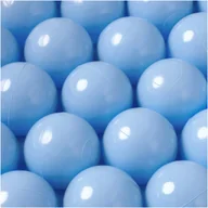 Suche baseny - Piłki Piłeczki Kulki do Suchego Basenu Niebieskie MISIOO 6 cm 500 szt - miniaturka - grafika 1
