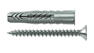 Fischer Kołki uniwersalne UX 6 x 50 mm z wkrętami 25 szt. 94759 - Kołki - miniaturka - grafika 2